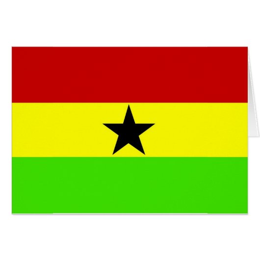 Flag of Ghana Cards (Front Horizontal)