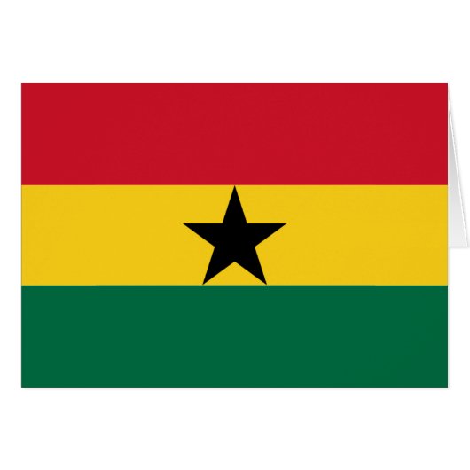 Flag of Ghana Cards (Front Horizontal)