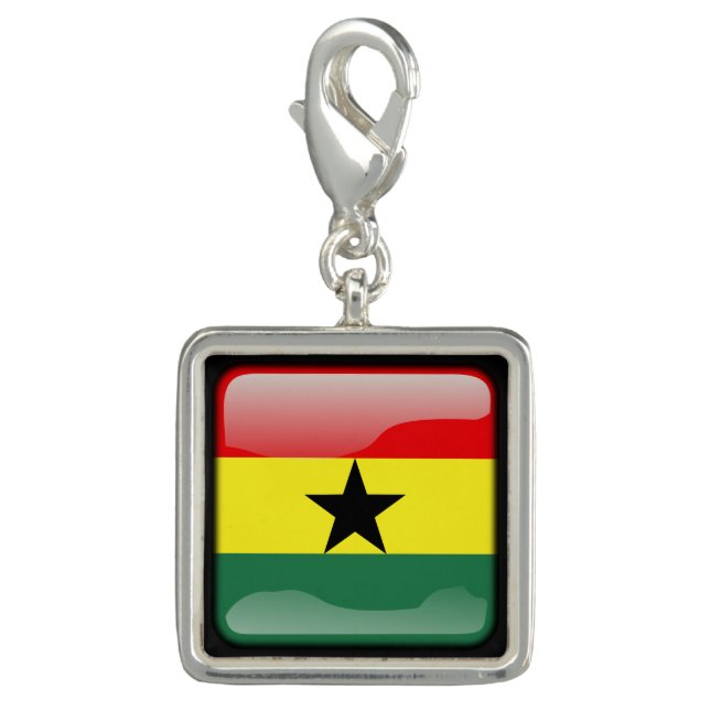 Flag of Ghana Charm (Front)