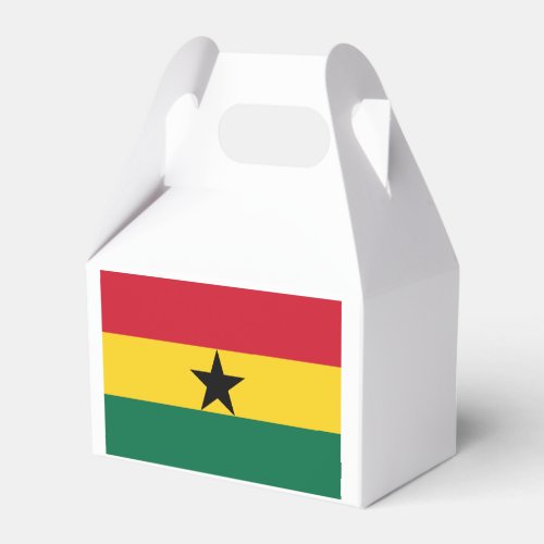 Flag of Ghana _ Ghanaian Flag _ African Flag Favor Boxes