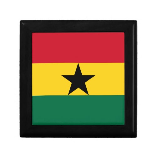 Flag of Ghana _ Ghanaian Flag _ African Flag Jewelry Box