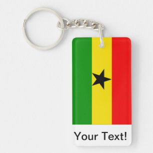 Flag of Ghana Keychain