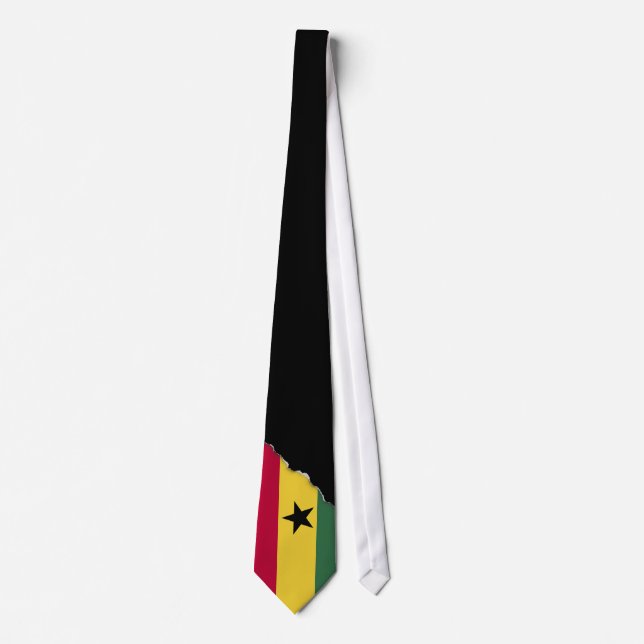 Flag of Ghana Neck Tie (Front)
