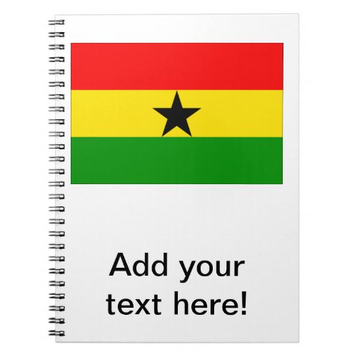 Flag of Ghana Notebook