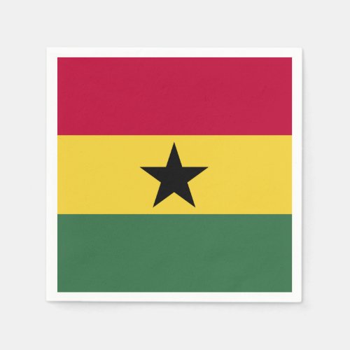 Flag of Ghana Paper Napkins
