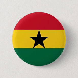 Flag of Ghana Pinback Button