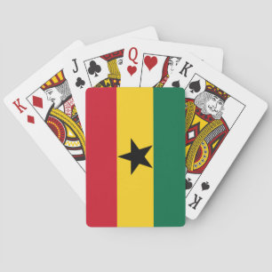 Flag of Ghana Poker Cards