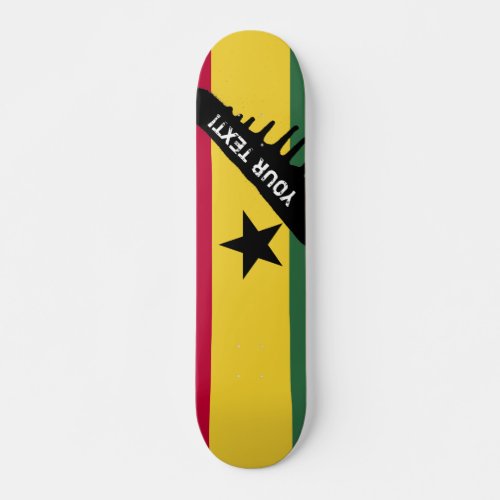 Flag of Ghana Skateboard