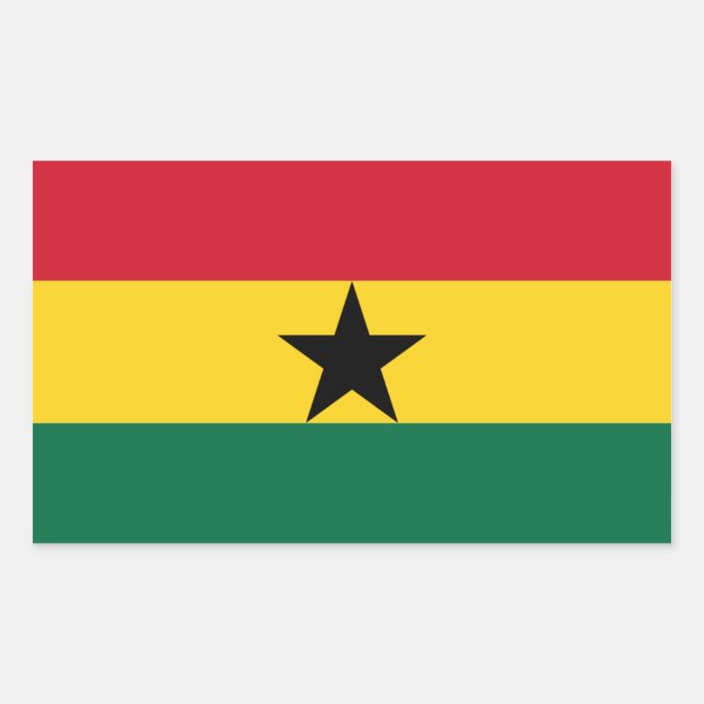 Flag of Ghana Sticker (Front)