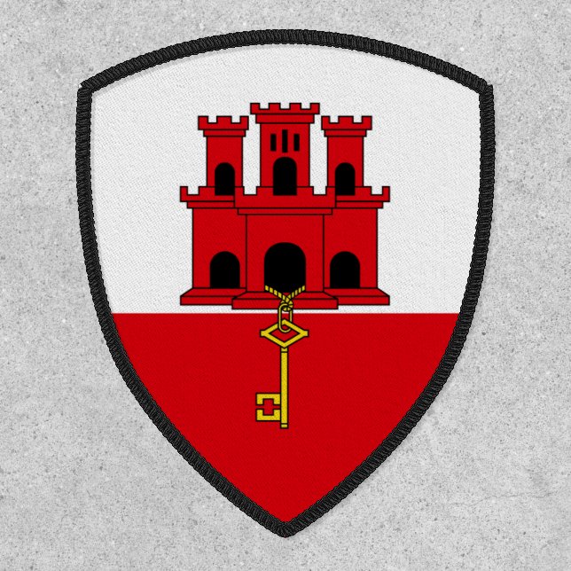 Flag of Gibraltar Patch (Front)