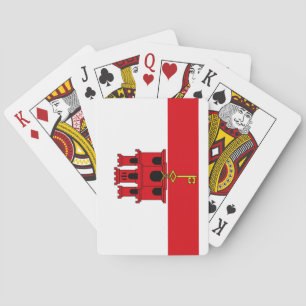 Flag of Gibraltar Poker Cards