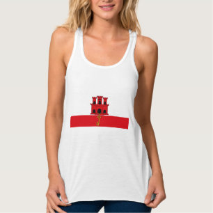 Flag of Gibraltar Tank Top
