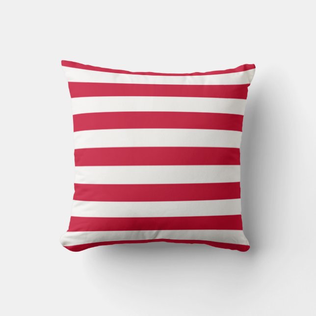 Flag of Goes Throw Pillow (Front)