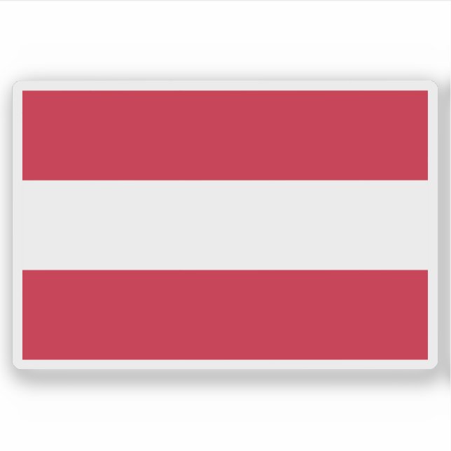 Flag of Gouda, the Netherlands Sticker (Front)