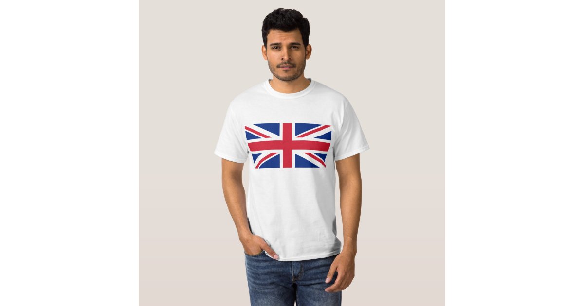 Flag of Great Britain T Shirt | Zazzle
