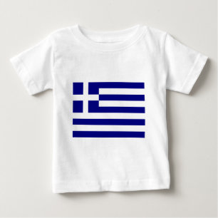 Flag of Greece Baby T-Shirt