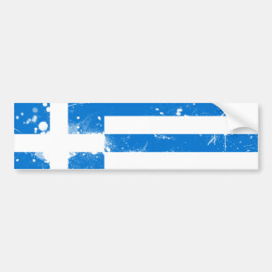 Flag of Greece Bumper Sticker