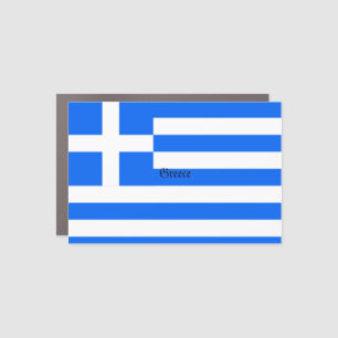 Flag of Greece Car Magnet