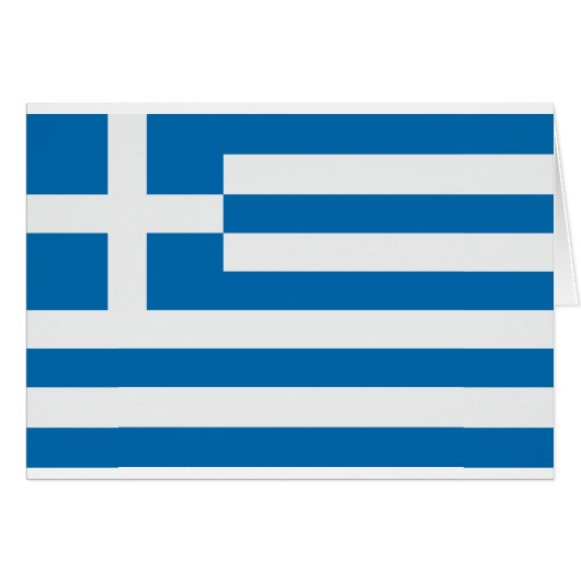 Flag of Greece Cards (Front Horizontal)