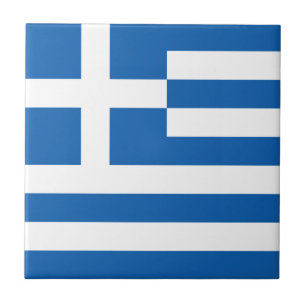 Flag of Greece Ceramic Tile