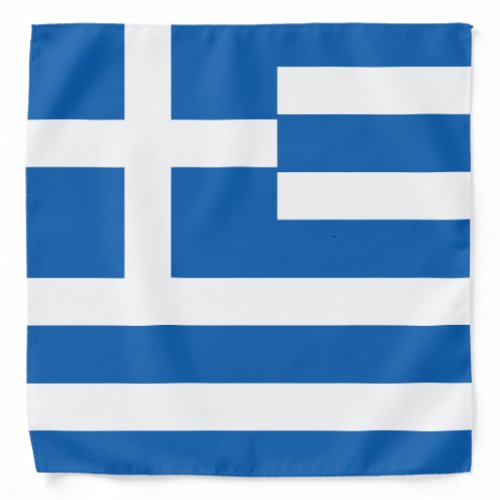 Flag of Greece Greek Flag Bandana