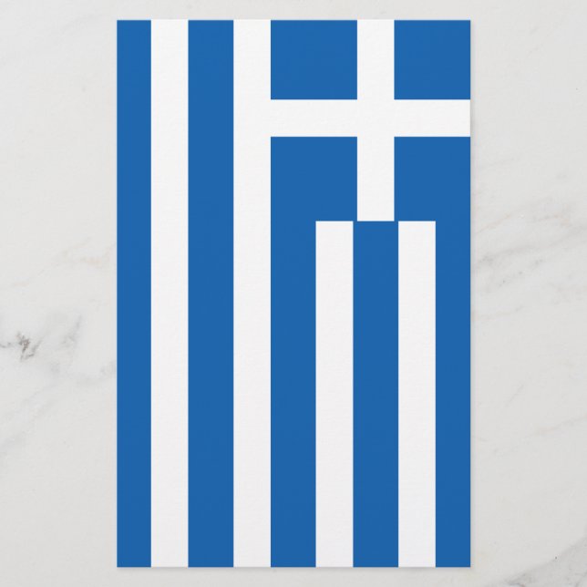 Flag of Greece Greek Flag Flyer (Front)