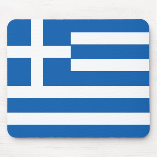 Flag of Greece Greek Flag Mouse Pad