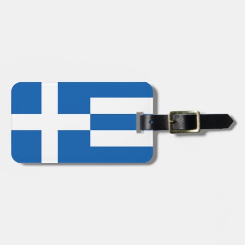 Flag of Greece Greek Luggage Tag