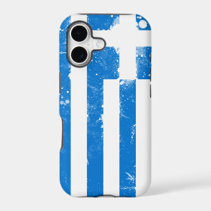 Flag of Greece iPhone 17 Case