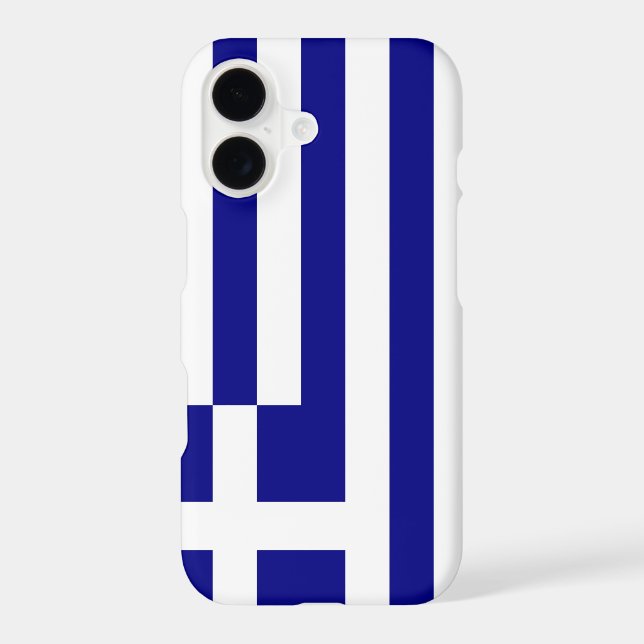Flag of Greece Iphone Case (Back)