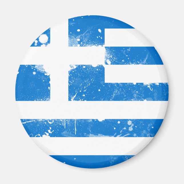 Flag of Greece Magnet (Front)