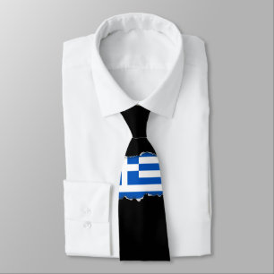 Flag of Greece Neck Tie