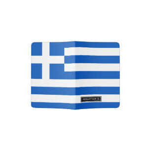 Flag of Greece Passport Holder
