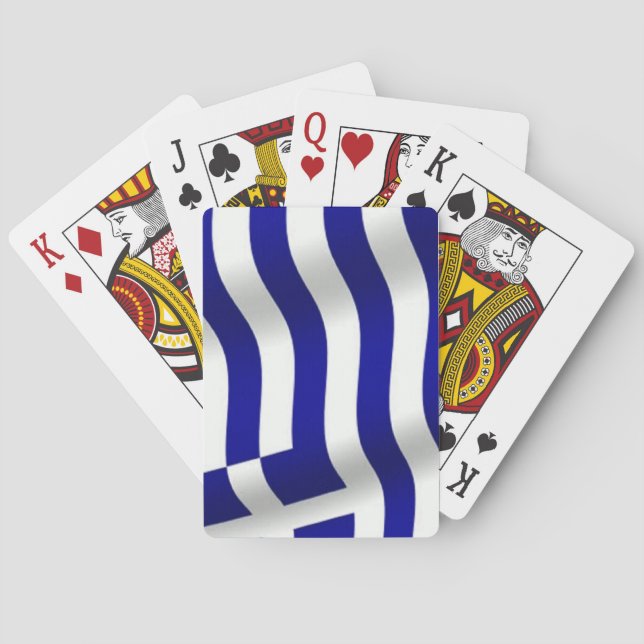 Flag of Greece Poker Cards (Back)