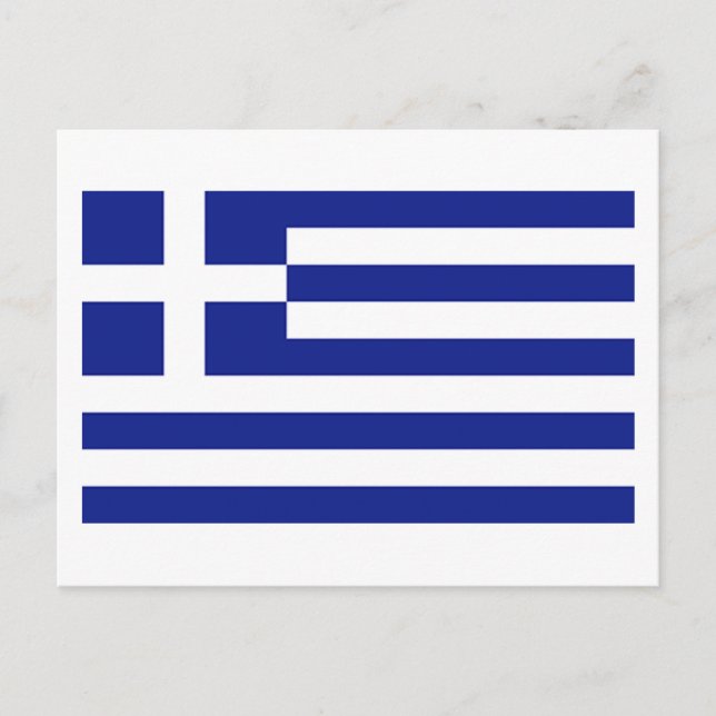 Flag of Greece Postcard (Front)