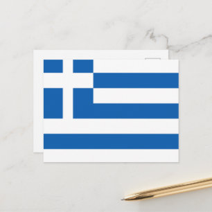 Flag of Greece Postcard