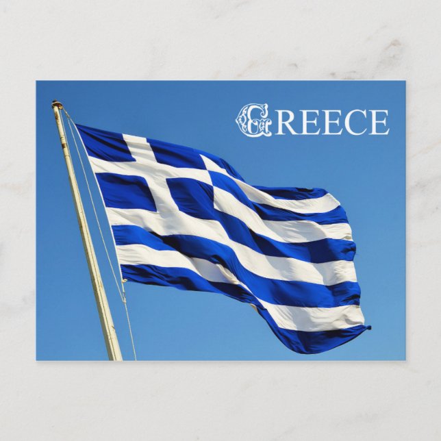 Flag of Greece Postcard (Front)