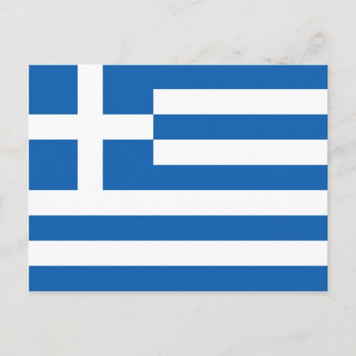 Flag of Greece Postcard