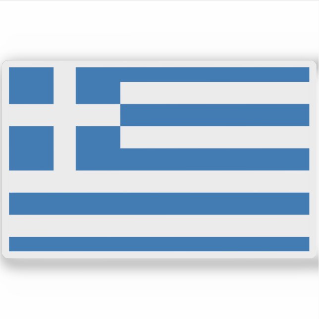 Flag of Greece Sticker (Front)