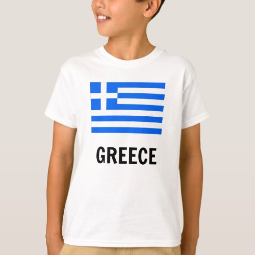 Flag of Greece T_Shirt