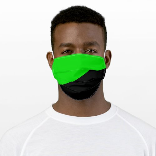 Flag of Green Anarchism Adult Cloth Face Mask