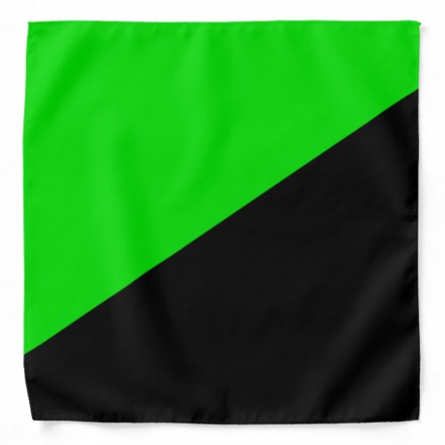 Flag of Green Anarchism Bandana