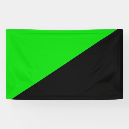 Flag of Green Anarchism Banner