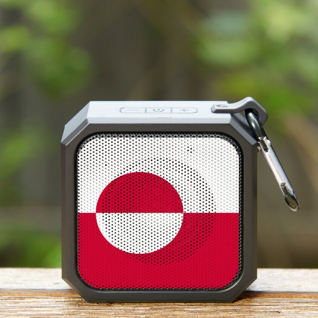 Flag of Greenland Bluetooth Speaker (Insitu(Outdoor))