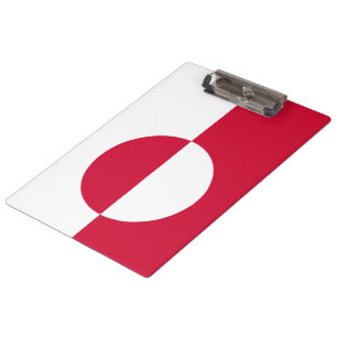 Flag of Greenland Clipboard