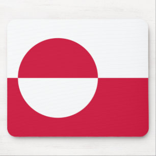 Flag of Greenland Mouse Pad