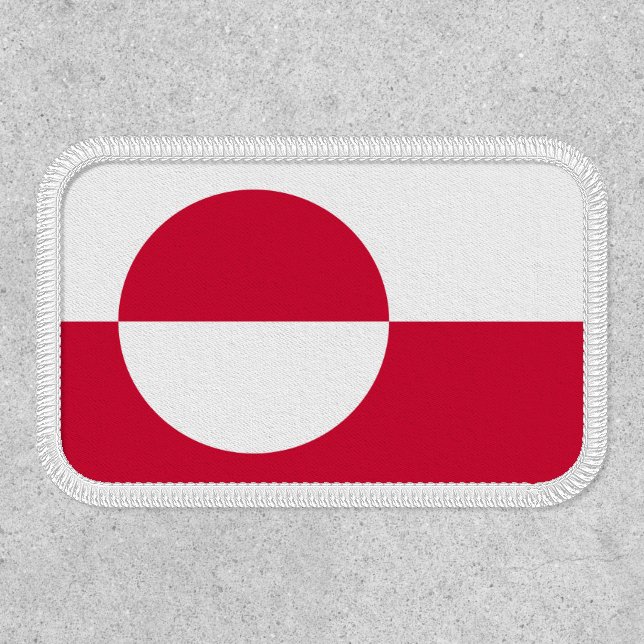 Flag Of Greenland Patch (Front)