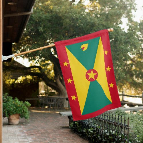 Flag of Grenada _ Gwenad _ Grenadian Flag