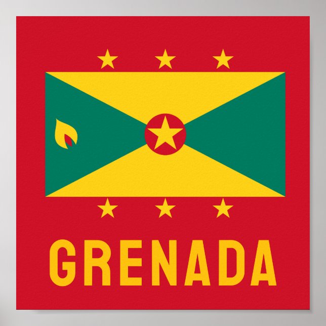 Flag of Grenada Poster (Front)
