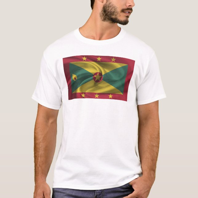 Flag Of Grenada T-Shirt (Front)